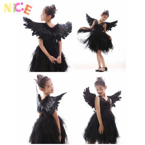 Bộ Cánh Thiên Thần Lông Vũ - Phụ Kiện Hóa Trang Độc Đáo cho Trung Thu, Halloween và Tết Nguyên Đán, Quà Tặng Thú Vị