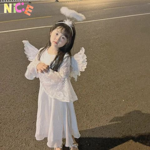 Bộ Cánh Thiên Thần Lông Vũ - Phụ Kiện Hóa Trang Độc Đáo cho Trung Thu, Halloween và Tết Nguyên Đán, Quà Tặng Thú Vị