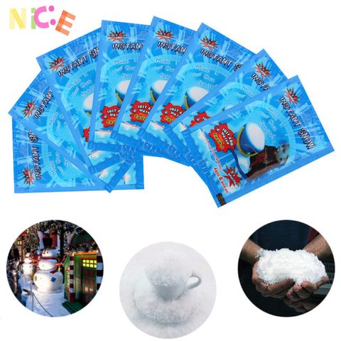 Bộ 10/20 Mảnh Tuyết Giả Trang Trí Mùa Đông - Tuyết Trắng Mô Phỏng Cho Giáng Sinh & Đám Cưới - Magic Fake Snow