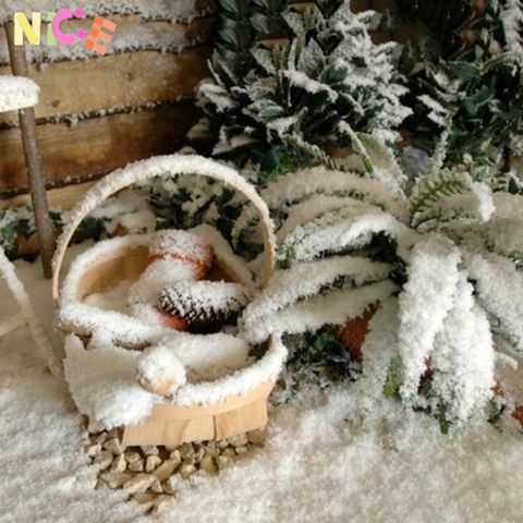 Bộ 10/20 Mảnh Tuyết Giả Trang Trí Mùa Đông - Tuyết Trắng Mô Phỏng Cho Giáng Sinh & Đám Cưới - Magic Fake Snow