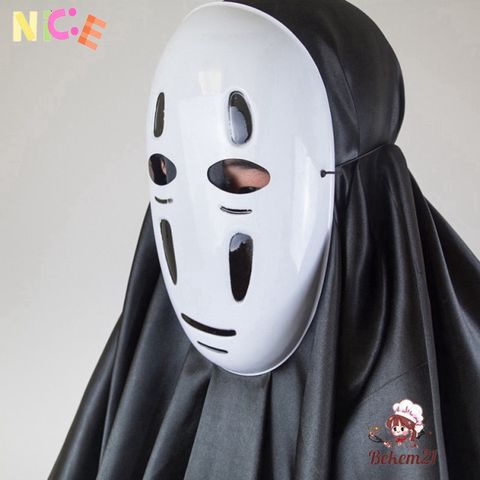 Bộ đồ cosplay Vô Diện - Áo choàng đen và mặt nạ thần kỳ cho sự kiện anime, Halloween - Thời trang không giống ai tại Thaolinh950 Shop