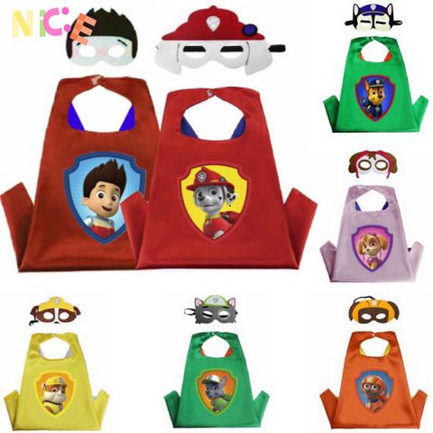 Bộ trang phục Cosplay Paw Patrol - Áo choàng và Mặt nạ cho Halloween, tiệc hóa trang, sự kiện cho bé trai và bé gái