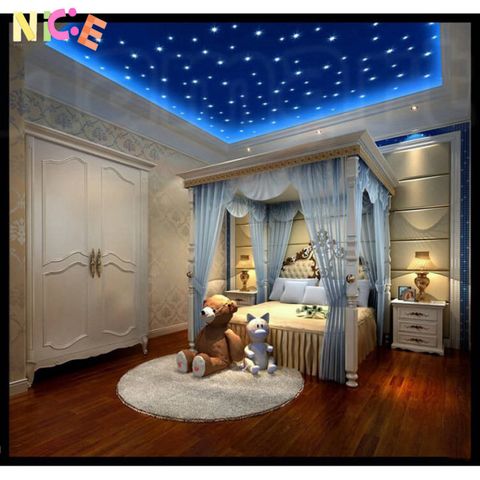 Bộ 100 Sao Dạ Quang Dán Tường - Trang Trí Phòng Ngủ Lấp Lánh Ánh Sáng Trong Không Gian Tối Tăm