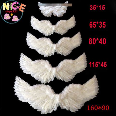 Cánh Thiên Thần Cosplay Trắng Cho Trẻ Em - 11 Kích Thước Hoàn Hảo Cho Lễ Hội, Chụp Ảnh & Biểu Diễn