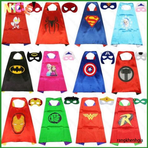 Áo Choàng Người Nhện Marvel Dành Cho Người Lớn - Biến Hình Siêu Anh Hùng Ngày Trẻ Em, Vải Ding Cao Cấp, Thiết Kế Anime Ấn Tượng