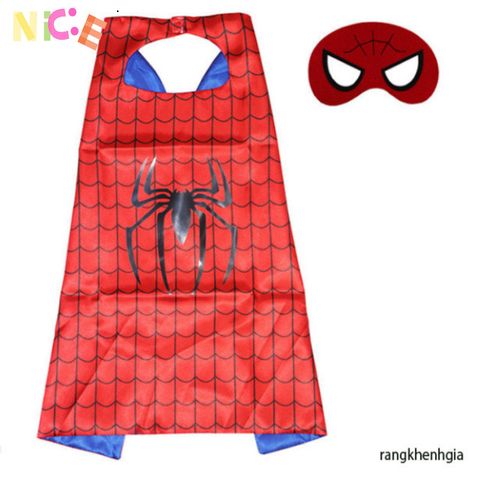 Áo Choàng Người Nhện Marvel Dành Cho Người Lớn - Biến Hình Siêu Anh Hùng Ngày Trẻ Em, Vải Ding Cao Cấp, Thiết Kế Anime Ấn Tượng