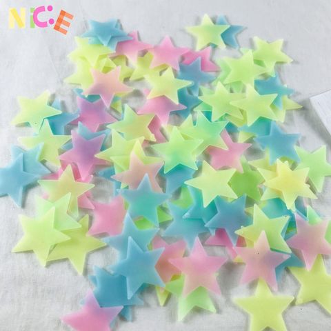 Gói 100 Ngôi Sao Dạ Quang Phát Sáng Tự Nhiên - Trang Trí Phòng Ngủ Huyền Bí cho Trẻ Em - Quà Tặng Độc Đáo từ TEECI