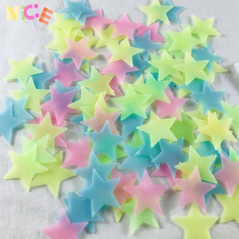 Gói 100 Ngôi Sao Dạ Quang Phát Sáng Tự Nhiên - Trang Trí Phòng Ngủ Huyền Bí cho Trẻ Em - Quà Tặng Độc Đáo từ TEECI