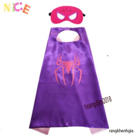 Bộ Trang Phục Siêu Nhân IRONMAN Cho Trẻ Em - Áo Choàng Satin Lụa Và Mặt Nạ Hóa Trang Marvel - Quà Sinh Nhật Tuyệt Vời