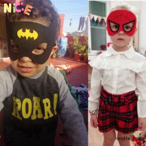 Bộ Trang Phục Siêu Nhân IRONMAN Cho Trẻ Em - Áo Choàng Satin Lụa Và Mặt Nạ Hóa Trang Marvel - Quà Sinh Nhật Tuyệt Vời