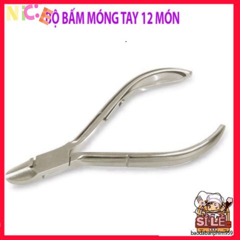 Bộ Dụng Cụ Chăm Sóc Móng Tay Aulyshop 12 Món - Đầy Đủ Dụng Cụ Làm Móng Và Làm Đẹp Cao Cấp, Tiện Dụng Cho Gia Đình