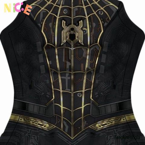 Bộ Đồ Liền Quần Hóa Trang Spider-Man No Way Home Cho Bé - Chất Liệu Spandex Mềm Mại, Thiết Kế 3D Đầy Sắc Màu Hóa Trang Halloween, Cosplay