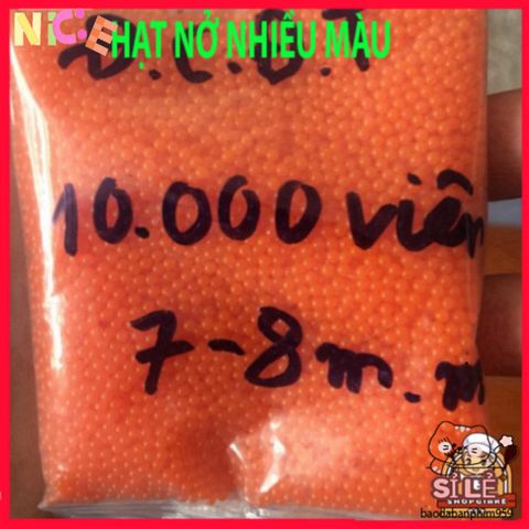 Bộ Hạt Nở Cứng 7mm - 10,000 Viên Đồ Chơi Giáo Dục Cho Trẻ Em - Khám Phá Ẩm Thực Sáng Tạo