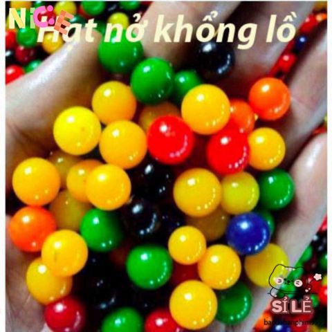 1000 Viên Hạt Nở Khổng Lồ - Hạt Nhựa Tô Điểm An Toàn, Đa Dạng Màu Sắc Cho Slime & Trang Trí Tiệc, Không Độc Hại, Thân Thiện Với Môi Trường