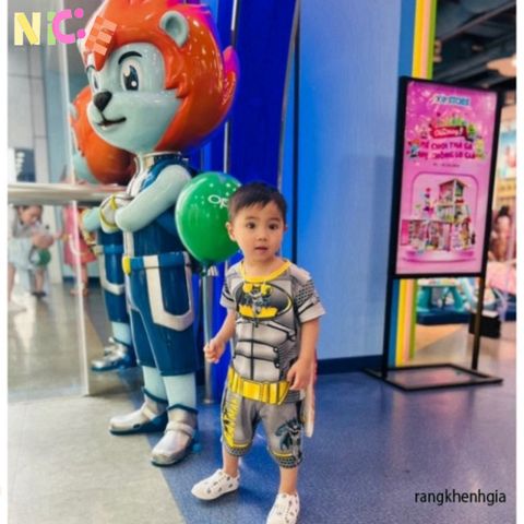 Bộ Đồ Siêu Anh Hùng Kèm Choàng và Mặt Nạ SAMKIDS - Thời Trang Trẻ Em Chất Liệu Cao Cấp cho Bé Yêu Diện Siêu Nhân 3D