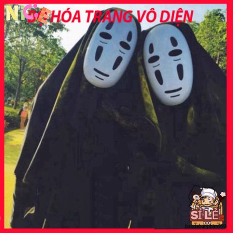 Bộ Trang Phục Halloween Vô Diện Cho Trẻ Em - Phong Cách Hacker Từ Spirited Away - Cosplay Độc Đáo Cho Bé Gái & Bé Trai