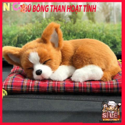 Thú Bông Ngựa Đôi Hút Mùi - Mềm Mại, Lõi Than Hoạt Tính Lọc Không Khí, Phụ Kiện Trang Trí Ô Tô Đáng Yêu