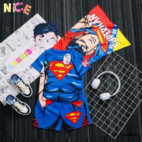 Bộ Trang Phục Siêu Anh Hùng Cho Trẻ Em - Áo Choàng, Mặt Nạ, Quần Lót Thun Cotton - Cho Bé Yêu Thích Người Nhện, Người Sắt, Siêu Nhân