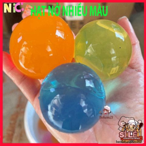 Gói 3 Viên Hạt Nở Khổng Lồ - Tinh Thể 6-8mm Chưa Nở, Nở Cao Đến 5cm - Đồ Chơi Sáng Tạo Cho Trẻ Em, Trang Trí Nhà Cửa Thú Vị