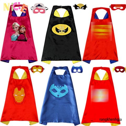 Áo Choàng Hai Lớp Ultraman Halloween Cho Trẻ Em - Trang Phục Siêu Anh Hùng Vui Nhộn, Quà Tặng Thú Vị Dành Cho Bé