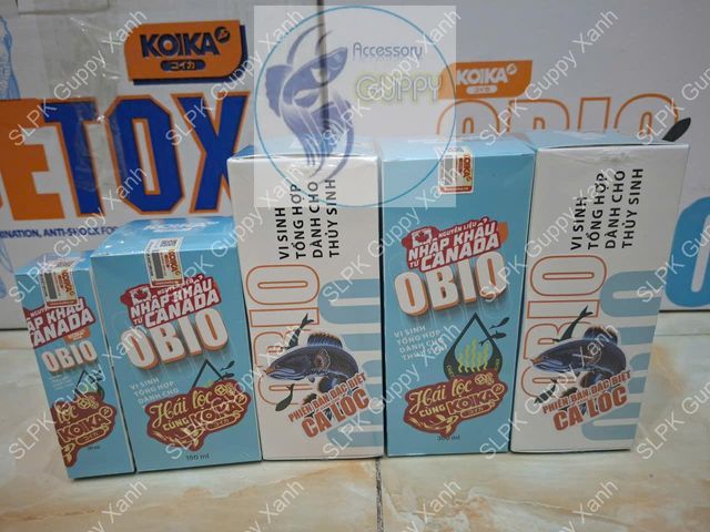 Men Vi Sinh KOIKA OBIO Cho Cá Lóc (Phiên bản tết 2026) - Tăng Trưởng & Hỗ Trợ Sinh Trưởng Cá Lóc Khỏe Mạnh, Nước Trong Sạch