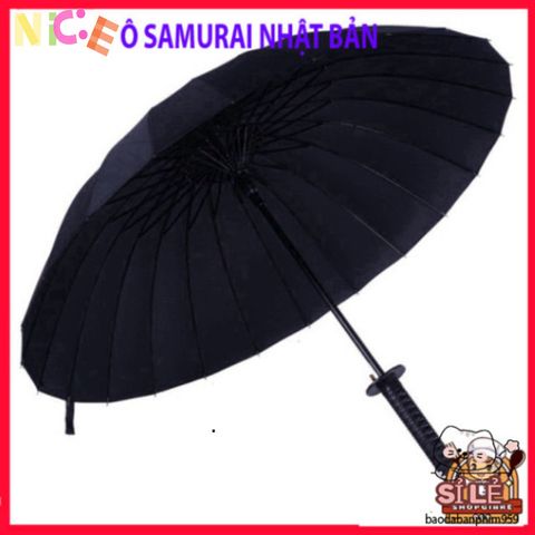 Ô Dù Katana 16 Nan Chống Nắng Mưa - Thiết Kế Kiếm Nhật Bản Siêu Bền Lịch Lãm, Phong Cách Samurai Thời Trang