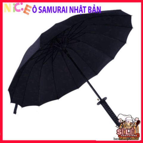 Ô Dù Katana 16 Nan Chống Nắng Mưa - Thiết Kế Kiếm Nhật Bản Siêu Bền Lịch Lãm, Phong Cách Samurai Thời Trang