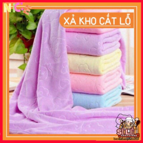 Khăn Tắm Nhật Bản Cao Cấp 70x140cm - Chất Cotton Siêu Mềm, Họa Tiết Hoa Lá - Cho Trẻ Em và Người Lớn, Giao Hàng Miễn Phí