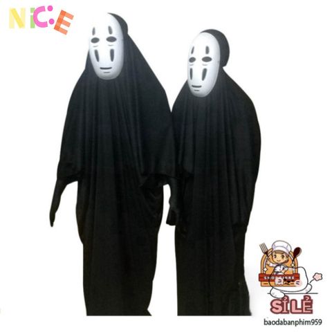 Bộ Trang Phục Vô Diện Cosplay - Đồ Hóa Trang Nhật Bản Cho Trẻ Em & Người Lớn - Áo, Quần, Găng Tay & Mặt Nạ, Phong Cách Độc Đáo