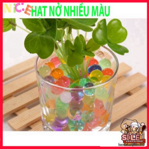 Gói 100 Viên Hạt Tinh Thể Nở Slime - Trồng Cây Không Cần Đất, An Toàn, Dinh Dưỡng Tối Ưu Cho Cây Cảnh, Trang Trí Nhà Cửa