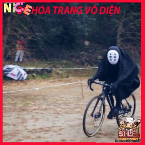 Bộ trang phục Cosplay Vô Diện Spirited Away - Halloween, Chất liệu Cao Cấp, Thời Trang Độc Đáo cho Fan Anime