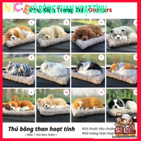 Gấu Bông Khử Mùi Than Hoạt Tính - Phụ Kiện Thanh Lọc Không Khí Dễ Thương Cho Xe Hơi & Văn Phòng