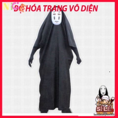 Bộ Cosplay Kính Chào từ Spirited Away - Găng Tay và Mặt Nạ, Phù Hợp Cho Tiệc Hóa Trang và Sự Kiện Anime