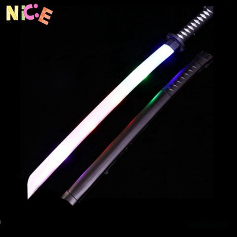 Kiếm Nhựa Katana Samurai Phát Sáng cho Trẻ Em - Đồ Chơi An Toàn Âm Thanh và Ánh Sáng - Quà Tặng Tuyệt Vời cho Bé Từ 3 Tuổi