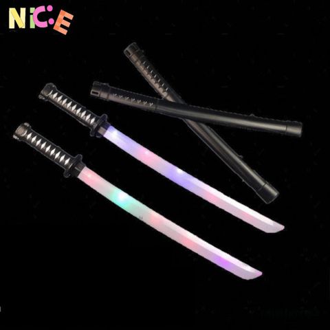 Kiếm Nhựa Katana Samurai Phát Sáng cho Trẻ Em - Đồ Chơi An Toàn Âm Thanh và Ánh Sáng - Quà Tặng Tuyệt Vời cho Bé Từ 3 Tuổi