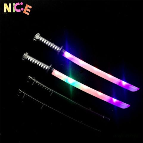 Kiếm Nhựa Katana Samurai Phát Sáng cho Trẻ Em - Đồ Chơi An Toàn Âm Thanh và Ánh Sáng - Quà Tặng Tuyệt Vời cho Bé Từ 3 Tuổi