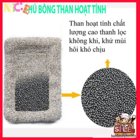 Thú Bông Khử Mùi Hình Chó Mèo Dễ Thương - Trang Trí Ô Tô & Bàn Làm Việc, Công Nghệ Than Hoạt Tính Nano Sạch Sẽ, Xinh Xắn