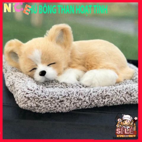 Thú Bông Khử Mùi Hình Chó Mèo Dễ Thương - Trang Trí Ô Tô & Bàn Làm Việc, Công Nghệ Than Hoạt Tính Nano Sạch Sẽ, Xinh Xắn
