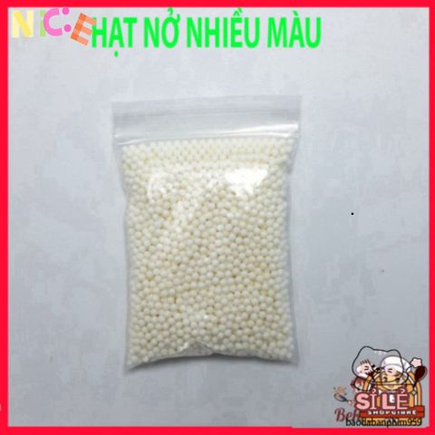 Thạch Nở 500 Viên Kích Thước 7-8mm - Hạt Trang Trí Độc Đáo Cho Slime và Thời Trang - Màu Sắc Ngẫu Nhiên