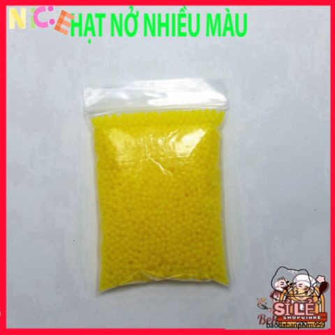 Thạch Nở 500 Viên Kích Thước 7-8mm - Hạt Trang Trí Độc Đáo Cho Slime và Thời Trang - Màu Sắc Ngẫu Nhiên