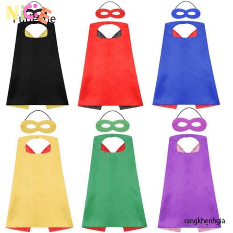 Áo Choàng Siêu Anh Hùng DIY FUDESHE - Trang Phục Lễ Hội Màu Sắc Cho Bé, Thoải Mái, Chất Liệu Satin, Phù Hợp Các Dịp Halloween, Sinh Nhật