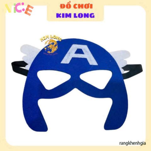 Bộ Trang Phục Siêu Nhân Captain America Cho Bé - Áo Choàng, Mặt Nạ, Gậy Ánh Sáng - Phụ Kiện Halloween Chất Lượng Cao