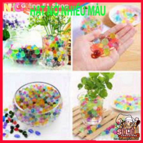 Hạt Nở Tinh Thể 20G - Trang Trí Cây Thủy Sinh, Hạt Trân Châu Không Đất, Màu Sắc Rực Rỡ Cho Không Gian Sống
