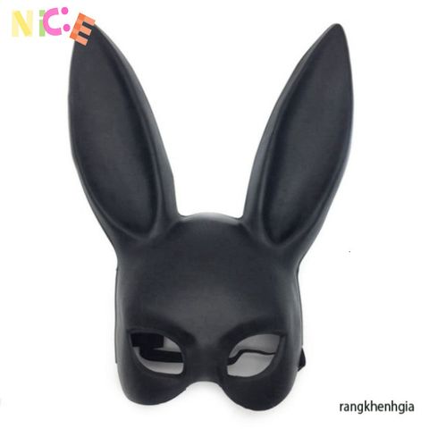 Mặt Nạ Tai Thỏ Bunny Dễ Thương - Phụ Kiện Hóa Trang Halloween và Tiệc Sinh Nhật, Tạo Điểm Nhấn Độc Đáo Cho Trang Phục