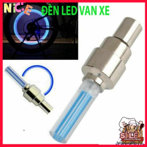 Đèn LED Nắp Van Lốp Xe Đạp, Xe Máy, Ô Tô - Phụ Kiện Chiếu Sáng An Toàn Ban Đêm, Dễ Dàng Lắp Đặt và Tiết Kiệm Năng Lượng