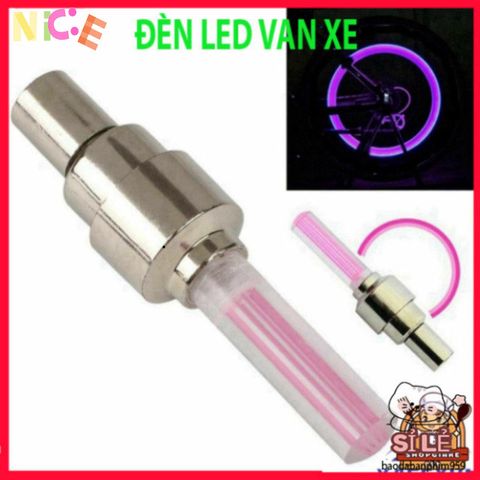 Đèn LED Nắp Van Lốp Xe Đạp, Xe Máy, Ô Tô - Phụ Kiện Chiếu Sáng An Toàn Ban Đêm, Dễ Dàng Lắp Đặt và Tiết Kiệm Năng Lượng