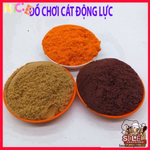 Cát Động Lực 500g - Đồ Chơi Sáng Tạo An Toàn Cho Trẻ Em, Phát Triển Kỹ Năng Và Tư Duy, Màu Sắc Tươi Sáng
