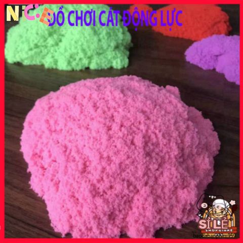 Cát Động Lực 500g - Đồ Chơi Sáng Tạo An Toàn Cho Trẻ Em, Phát Triển Kỹ Năng Và Tư Duy, Màu Sắc Tươi Sáng