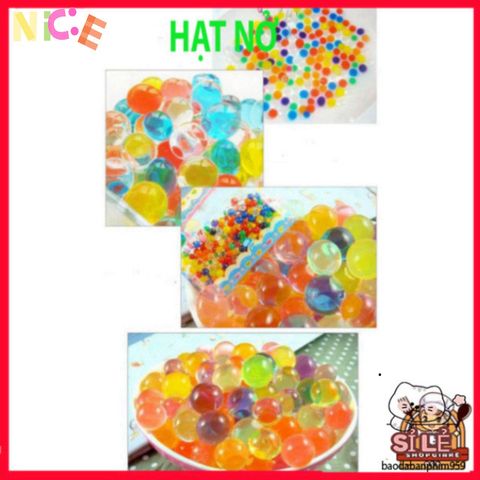 Hạt Nở Trang Trí Sáng Tạo - DIY Slime Vui Nhộn Cho Hoa, Bonsai, Tiểu Cảnh - Trang Trí Không Gian Sống Màu Sắc