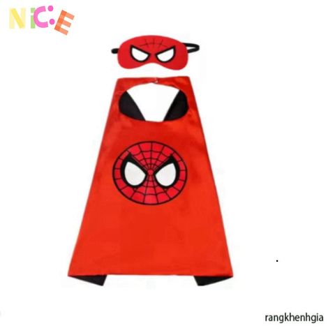 Áo Choàng Siêu Anh Hùng Cho Trẻ Em 3-10 Tuổi - Quà Sinh Nhật & Phụ Kiện Tiệc Halloween cho Bé Trai & Bé Gái